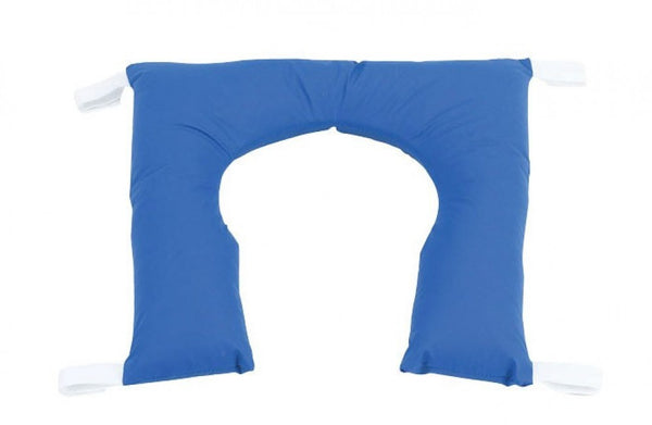 U-Shaped-Commode-Cushion Blue