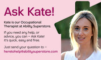 The ident being used for the ASK KATE! post