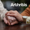 A white panel with the word – Arthritis – on it