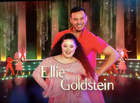 Ellie Goldstein and her dancing partner, Vito Coppola, taken from the Strictly Come Dancing opening credits