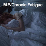 A white panel with the words – Chronic Fatigue – on it