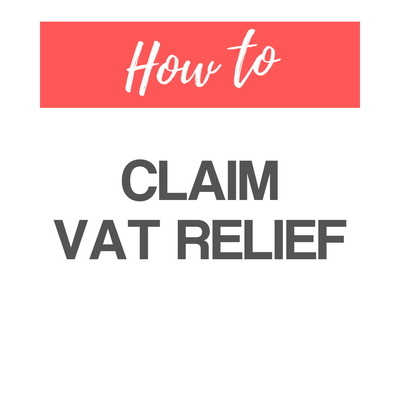 How To: Claim VAT Relief