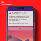 Emergency Alerts on 23rd April - Why and what to do