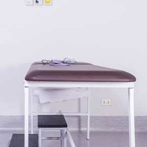 the image shows a therapy table