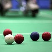 the image shows some boccia balls
