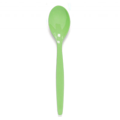 Polycarbonate Reusable Teaspoon - Lime Green