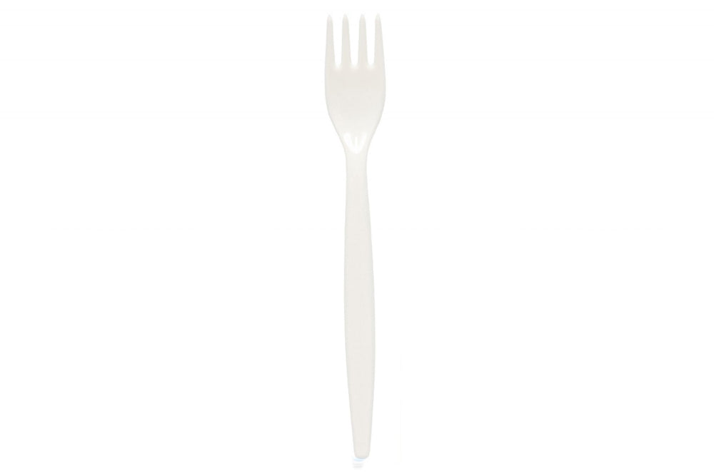 Standard Reusable Fork - White