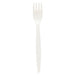 Standard Reusable Fork - White