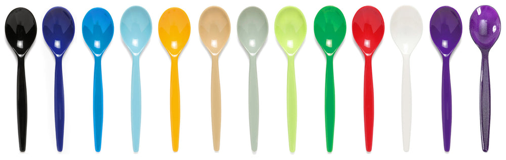 Standard Reusable Dessert Spoon - 12 Colours