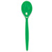 Standard Reusable Dessert Spoon - Dark Green