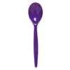 Standard Reusable Dessert Spoon - Purple