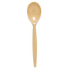 Standard Reusable Dessert Spoon - Beige