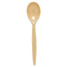 Standard Reusable Dessert Spoon - Beige