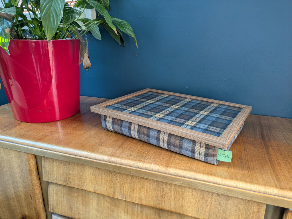 Luxury Bracken Lap Tray With Bean Bag from Made in the Mill