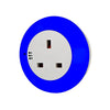 Lifemax Plug Through Night Light, blue illumination