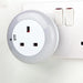 Lifemax Plug Through Night Light plugged in