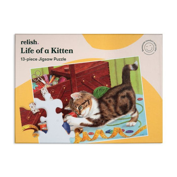 13 Piece Puzzle - Life of a Kitten