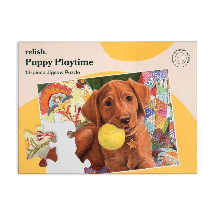 13 Piece Puzzle - Puppy Playtime