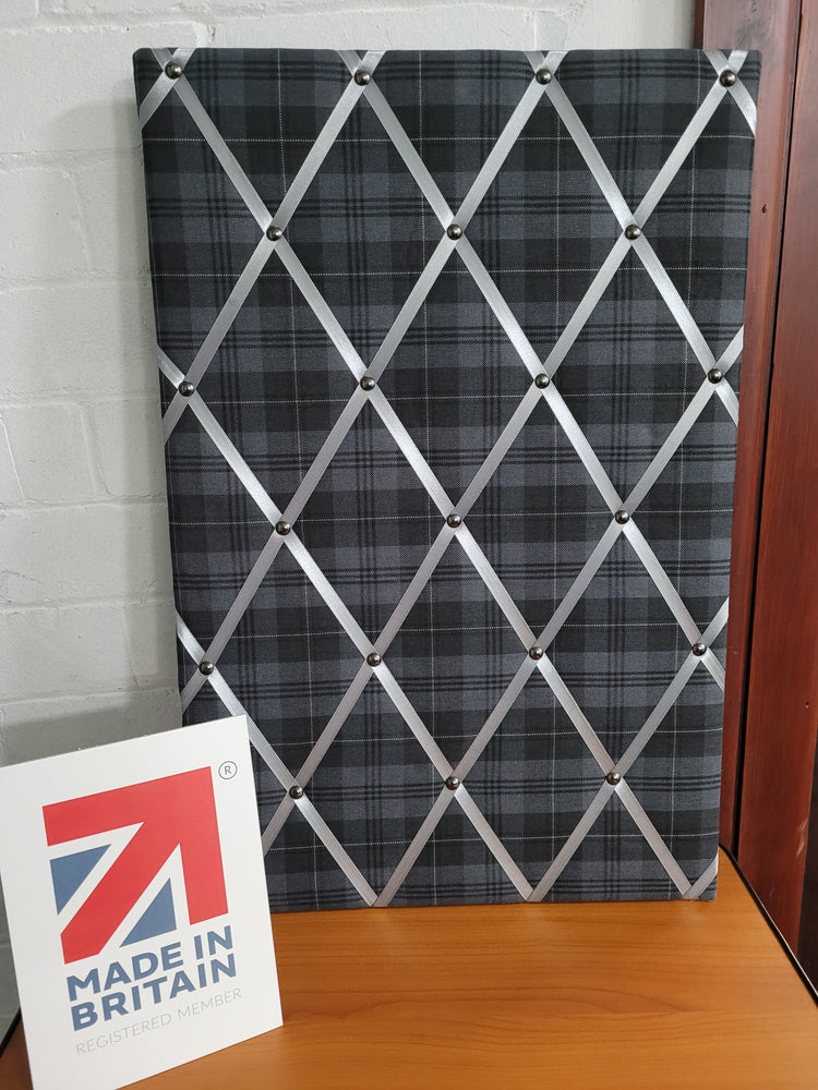 Fabric Notice Board Grey Watch Ability Superstore