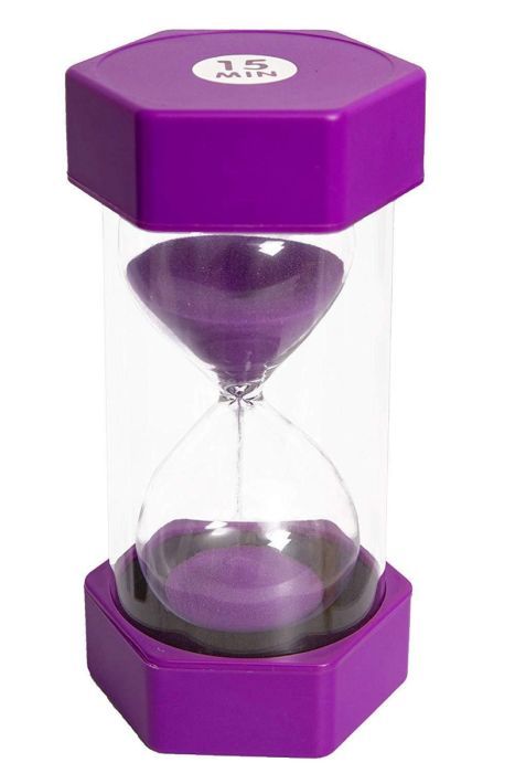 Sand Timer - Purple (15 mins)