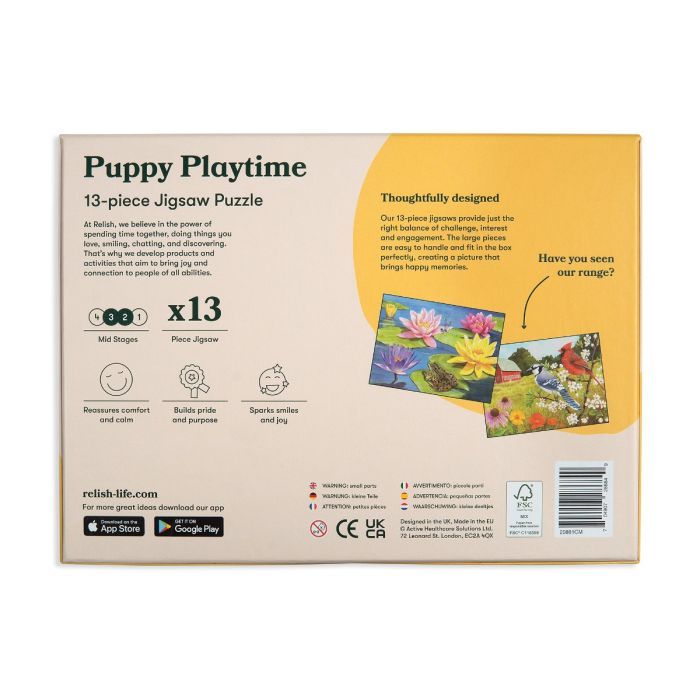 13 Piece Puzzle - Puppy Playtime