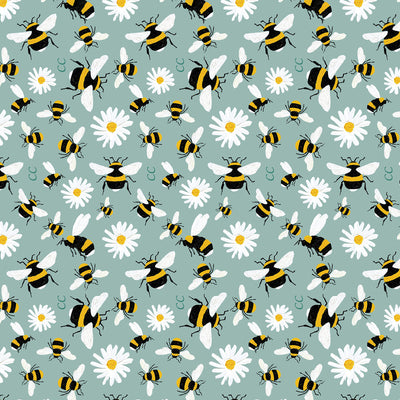 the image shows a close up of the bees pattern on the classic cane