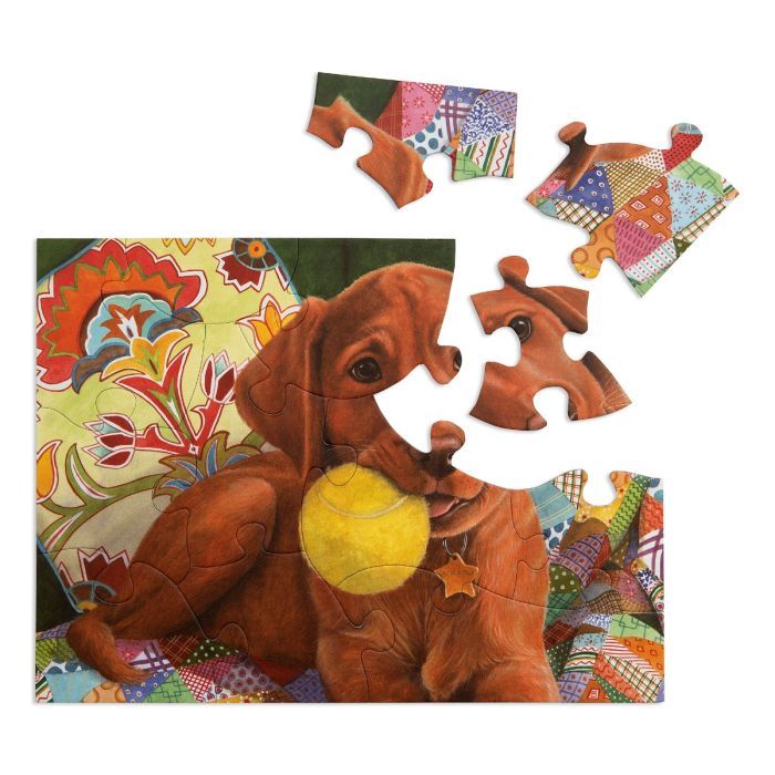 13 Piece Puzzle - Puppy Playtime