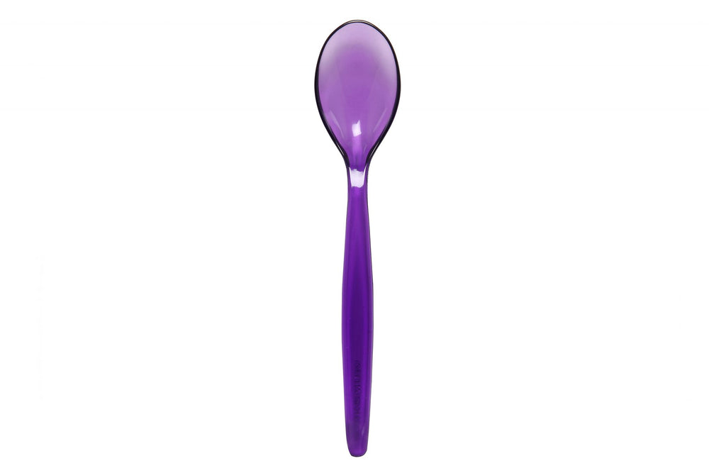 Copolyester Reusable Teaspoon - Translucent Purple