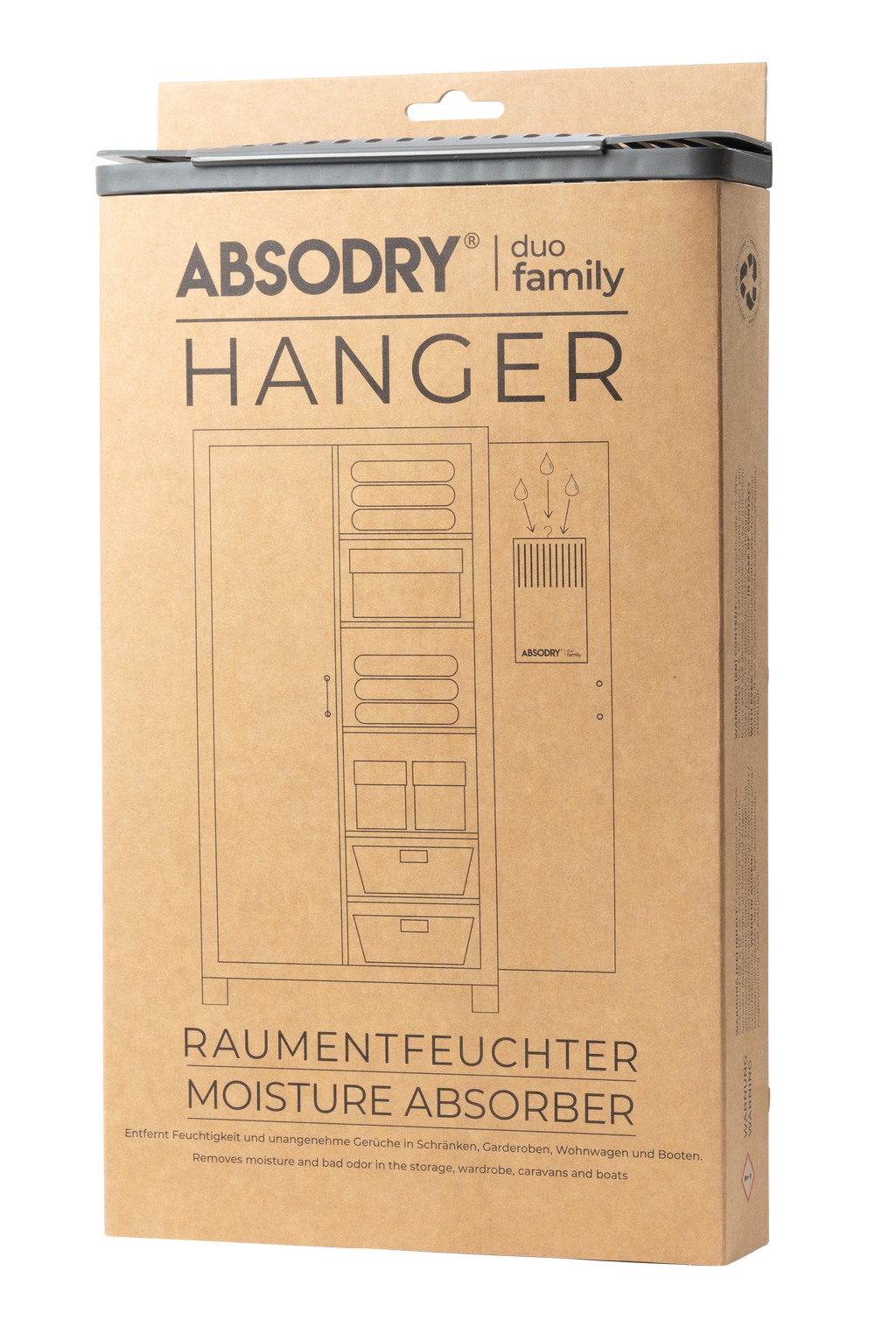 Absodry Duo Family Hanger
