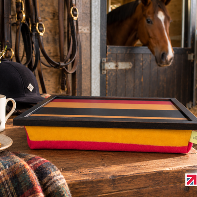Luxury Newmarket Lap Tray With Bean Bag from Made in the Mill