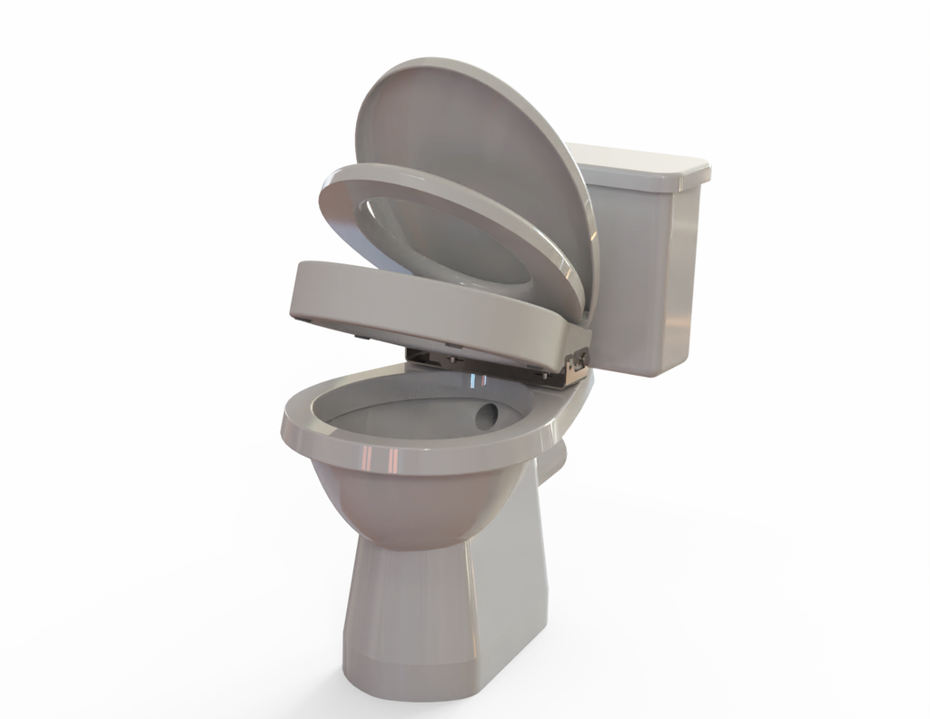 Ashby Lift Toilet Seat - Oval