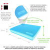66fit Tpe Balance Pad 48cm x 40cm x 6.2cm