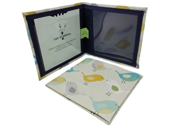 Made In The Mill Blue Badge Permit Holder - Multi Birds