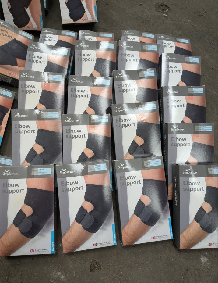 JOB LOT – 100 Simplantex Neoprene Supports & Braces – Ideal for Resale