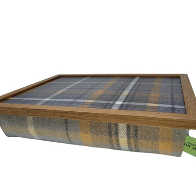 Luxury Corgi Tweed Lap Tray With Bean Bag from Made in the Mill