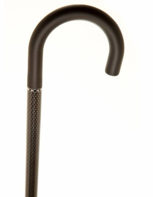 Carbon Fibre Black Diamond Crook Soft Grip Handle