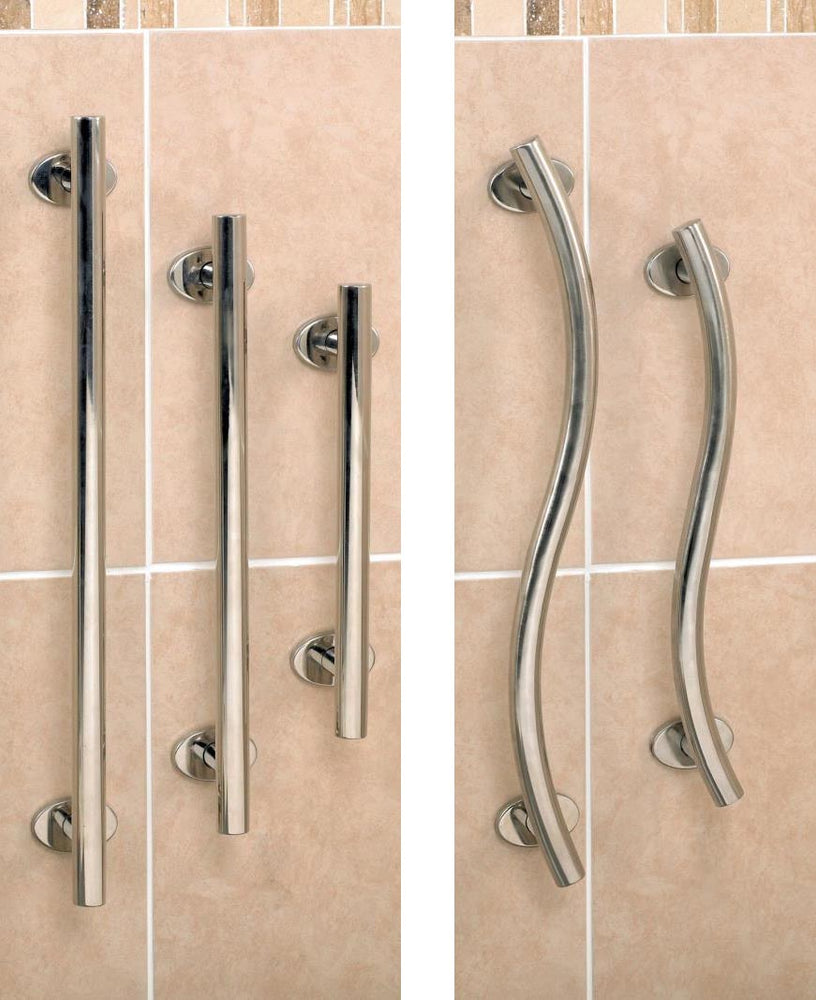 Homecraft Polished Stainless Steel Chrome Grab Rails – Ability Superstore