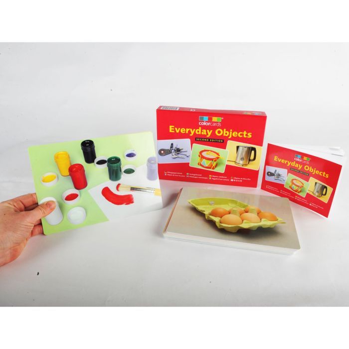 ColorCards: Everyday Objects - 48 Cards, paint and eggs