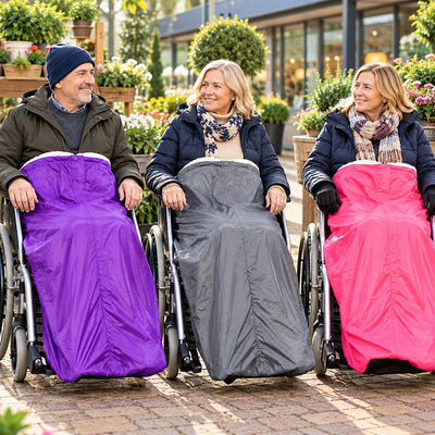 Wheelchair Cosy – in Three Colours and Three Sizes