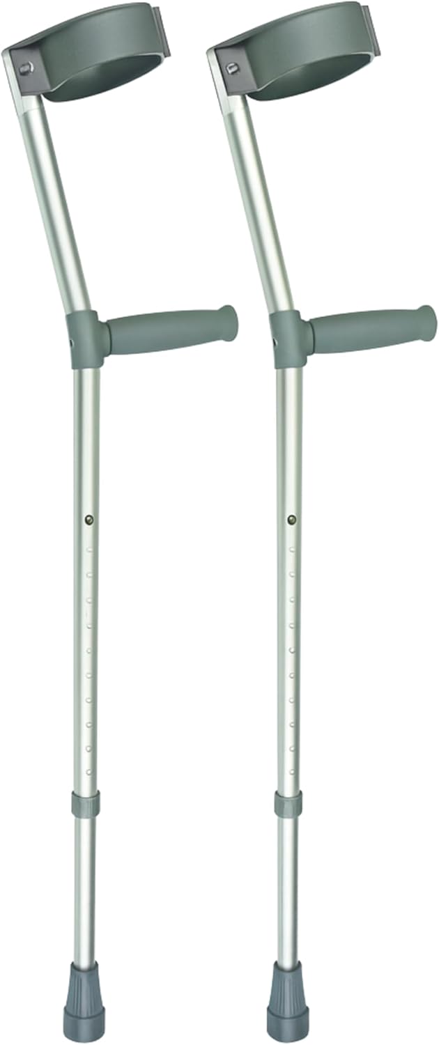 Double Adjustable Elbow Crutches
