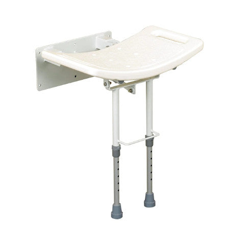 Days Wall Mounted Shower Seat with Legs