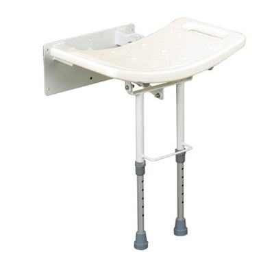 Days Wall Mounted Shower Seat with Legs