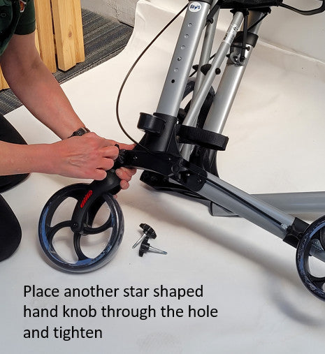 Deluxe Lightweight Rollator/Walker