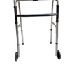 Deluxe folding walker with or without wheels