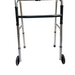 Deluxe folding walker with or without wheels