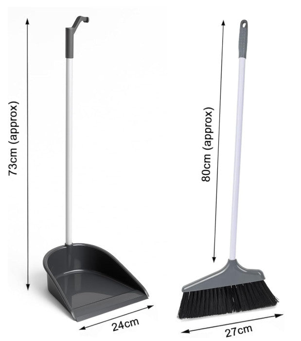 Stand Up Dustpan and Brush
