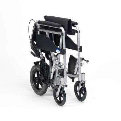 Expedition Plus Transit Chair Heavy Duty - 20 inches, folded up