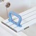 The Optional Grab Handle on a Slatted Bath Board