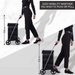 The Hoppa Lightweight Extra Large Trolley; Easy Mobility Whether You Wish To Push Or Pull