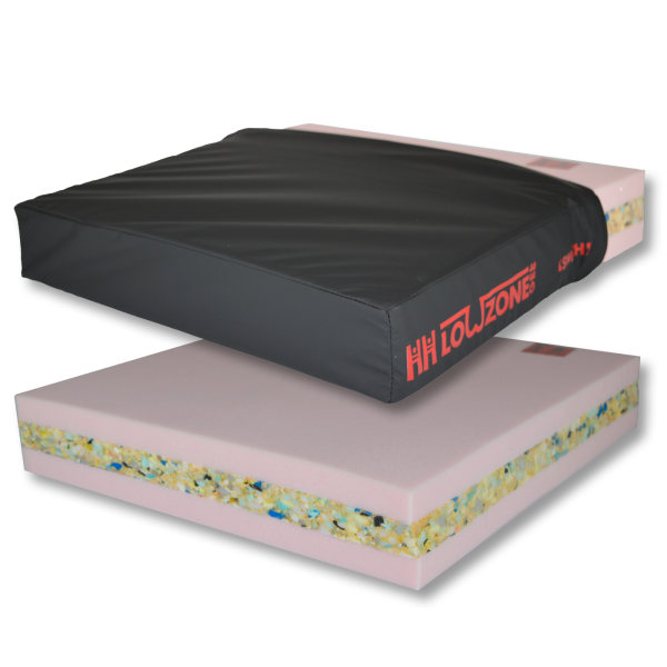 Lowzone GEL Switch Memory Foam Cushion foam and gel layers